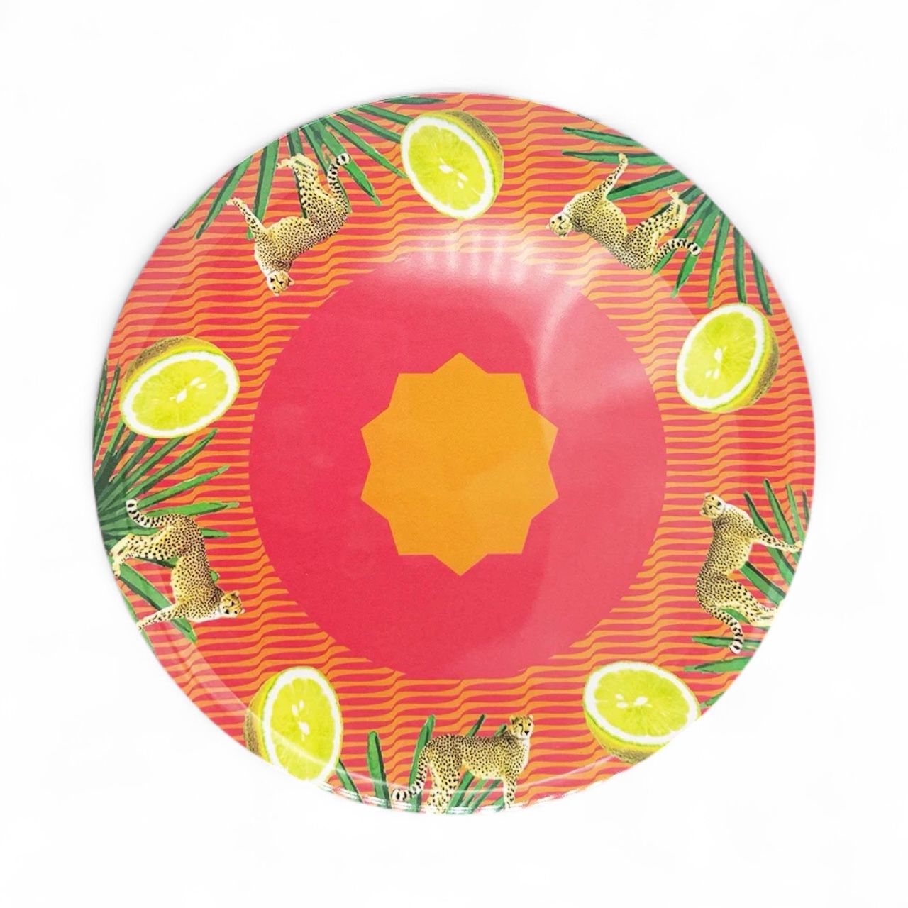 Lemon Cheetah Plate