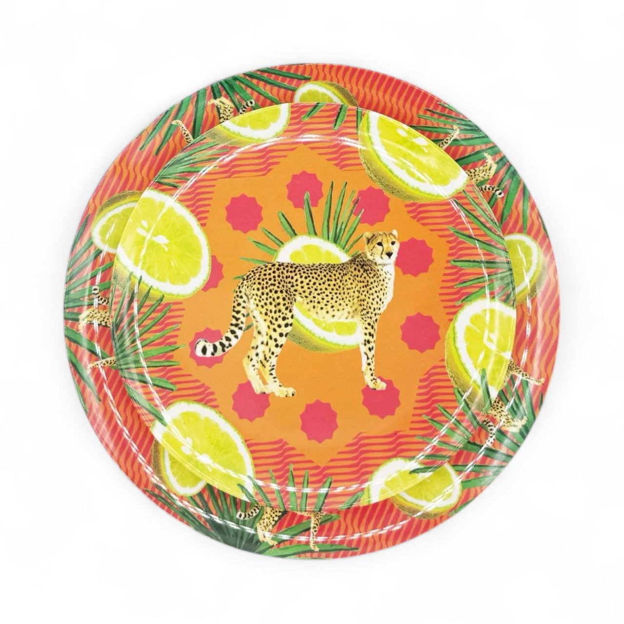 Lemon Cheetah Plate