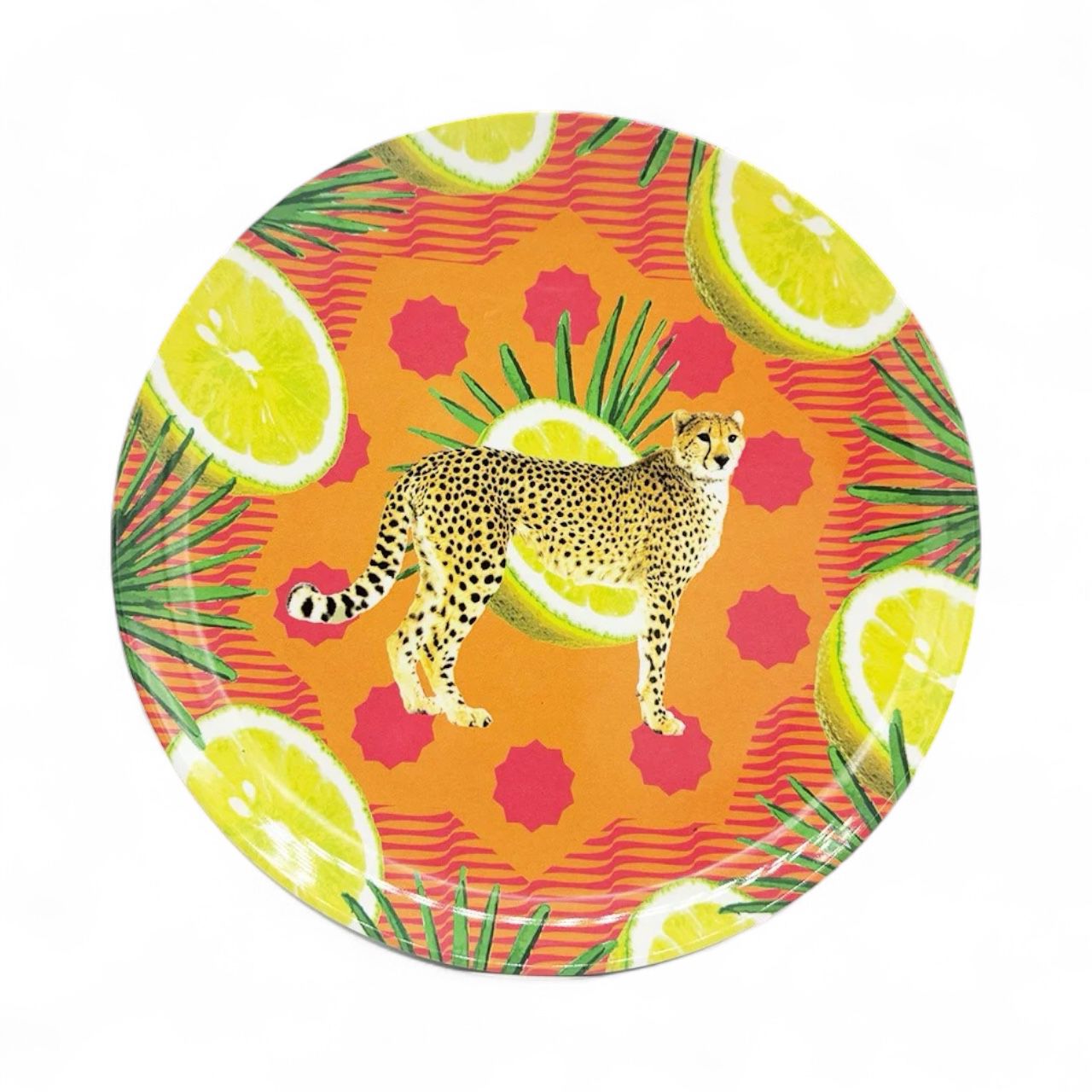 Lemon Cheetah Plate