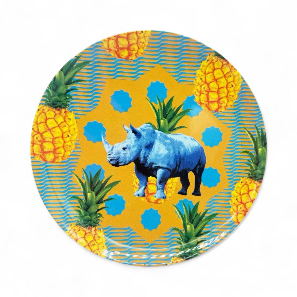 Pineapple Rhino Plate