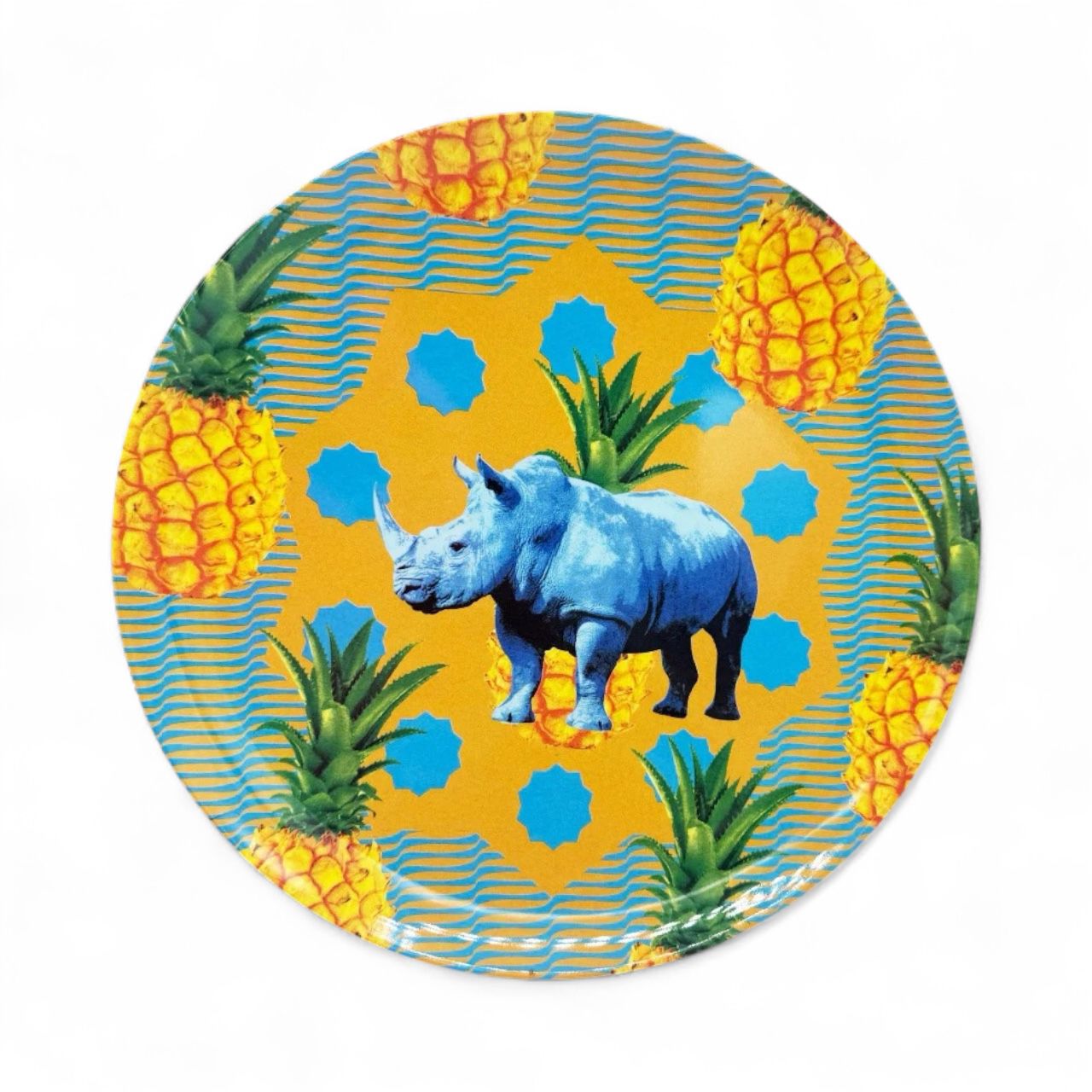Pineapple Rhino Plate