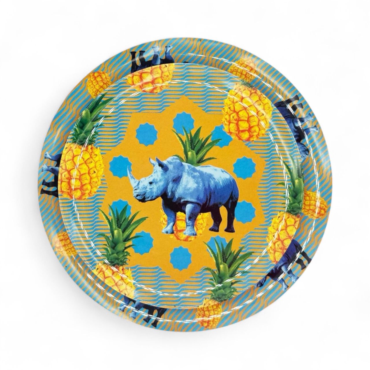 Pineapple Rhino Plate