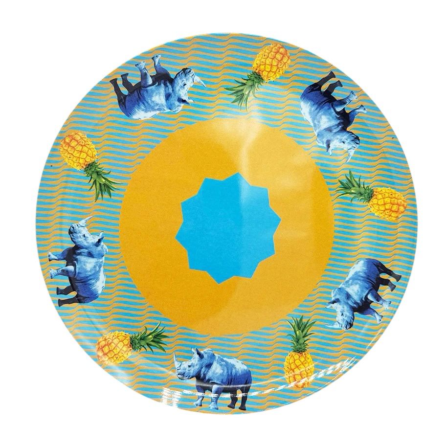 Pineapple Rhino Plate