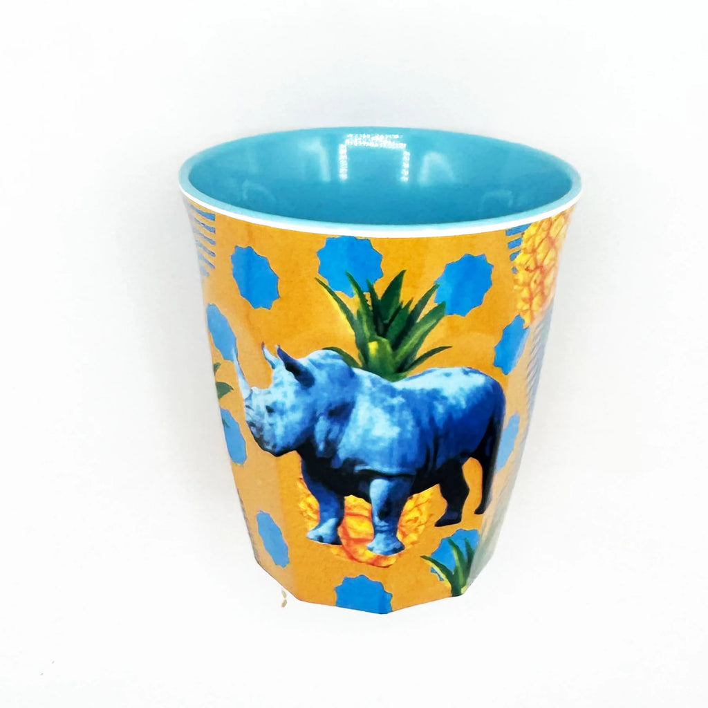 Pineapple Rhino Tumbler