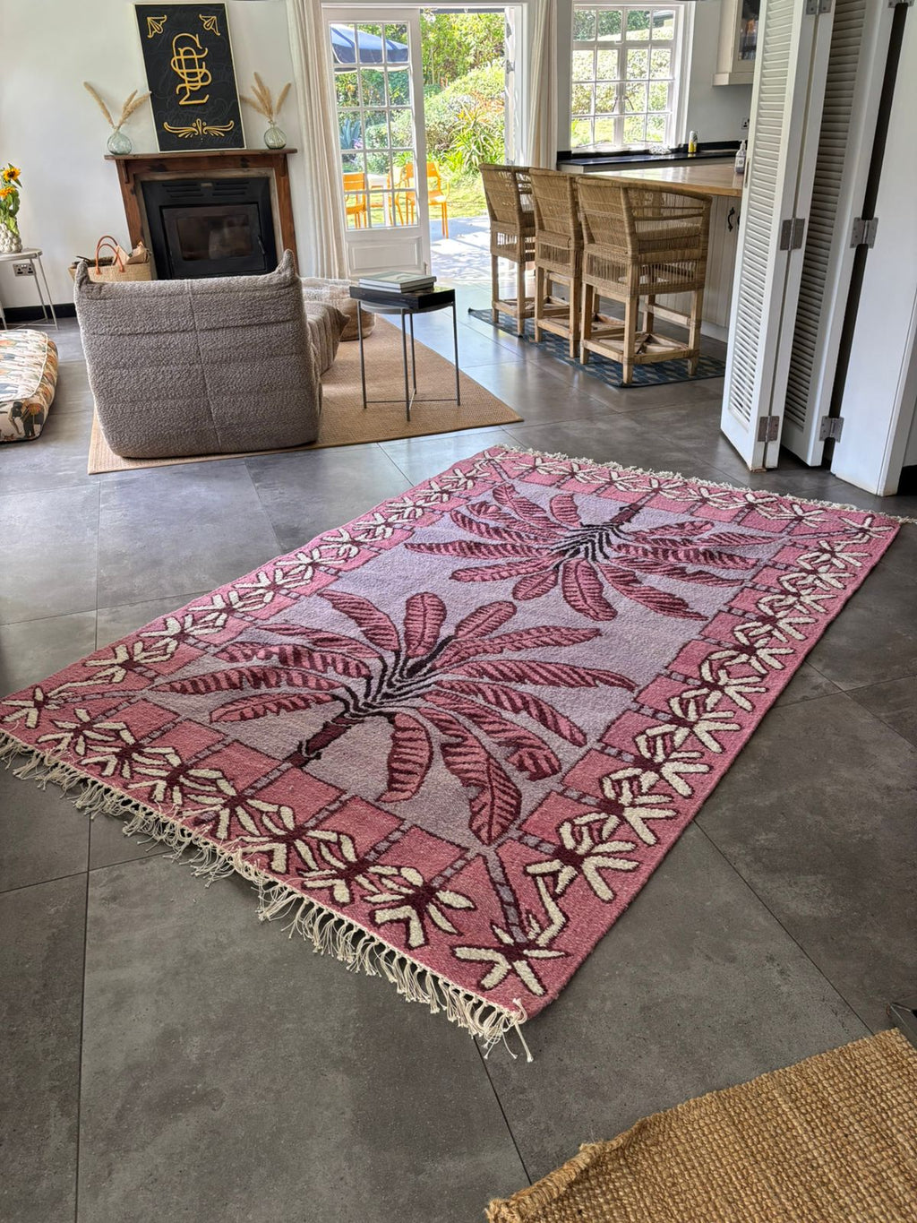 Palm Tree Rug (Custom-Made)