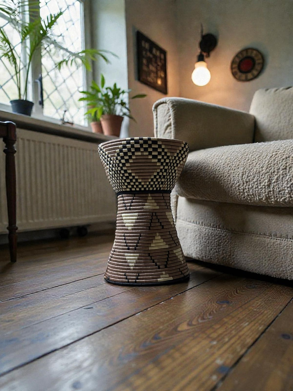 Kiti Stool Brown