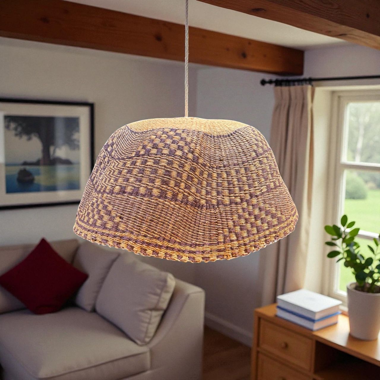 Lamp Shade Savana Purple