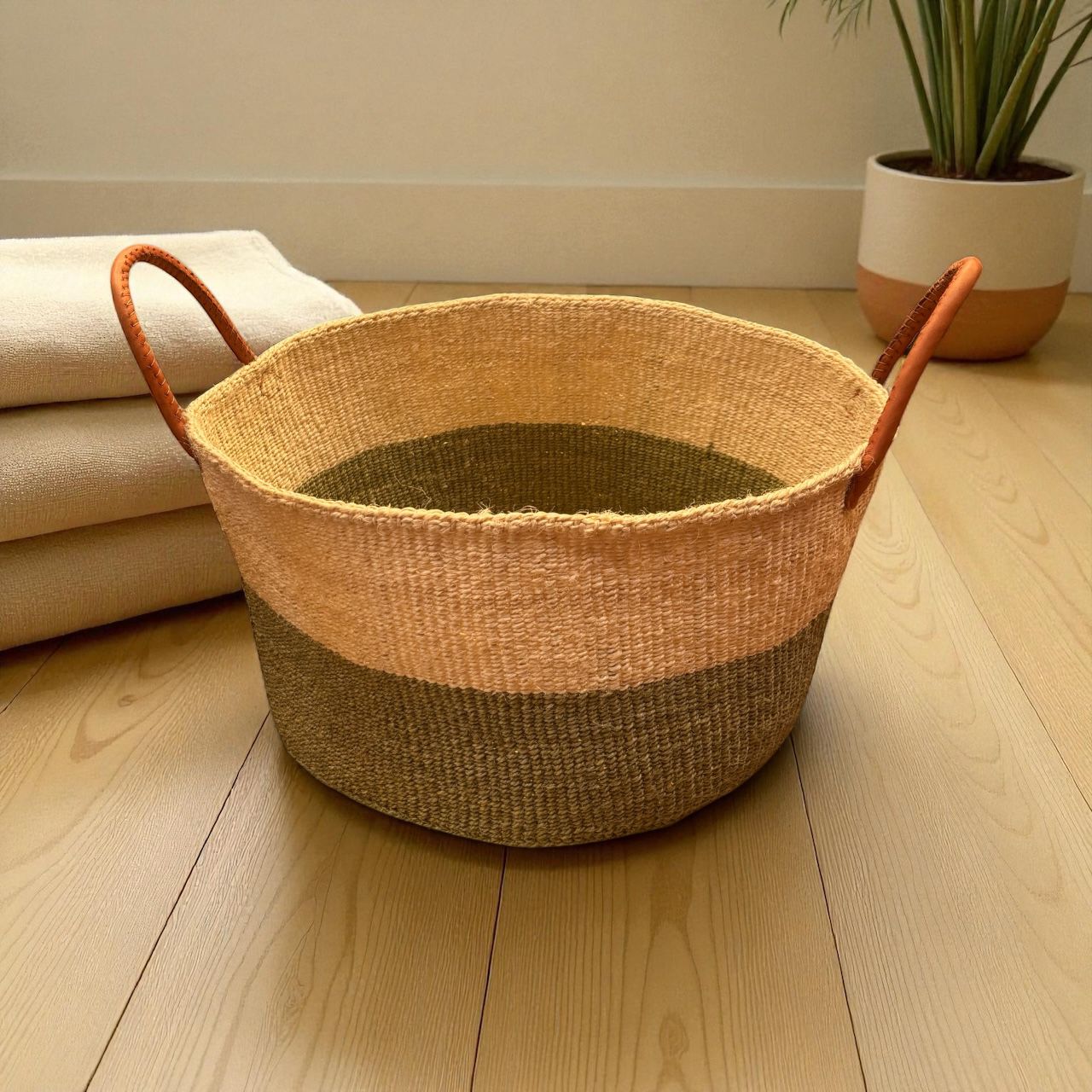 Nguo Basket - (Laundry) - Sage