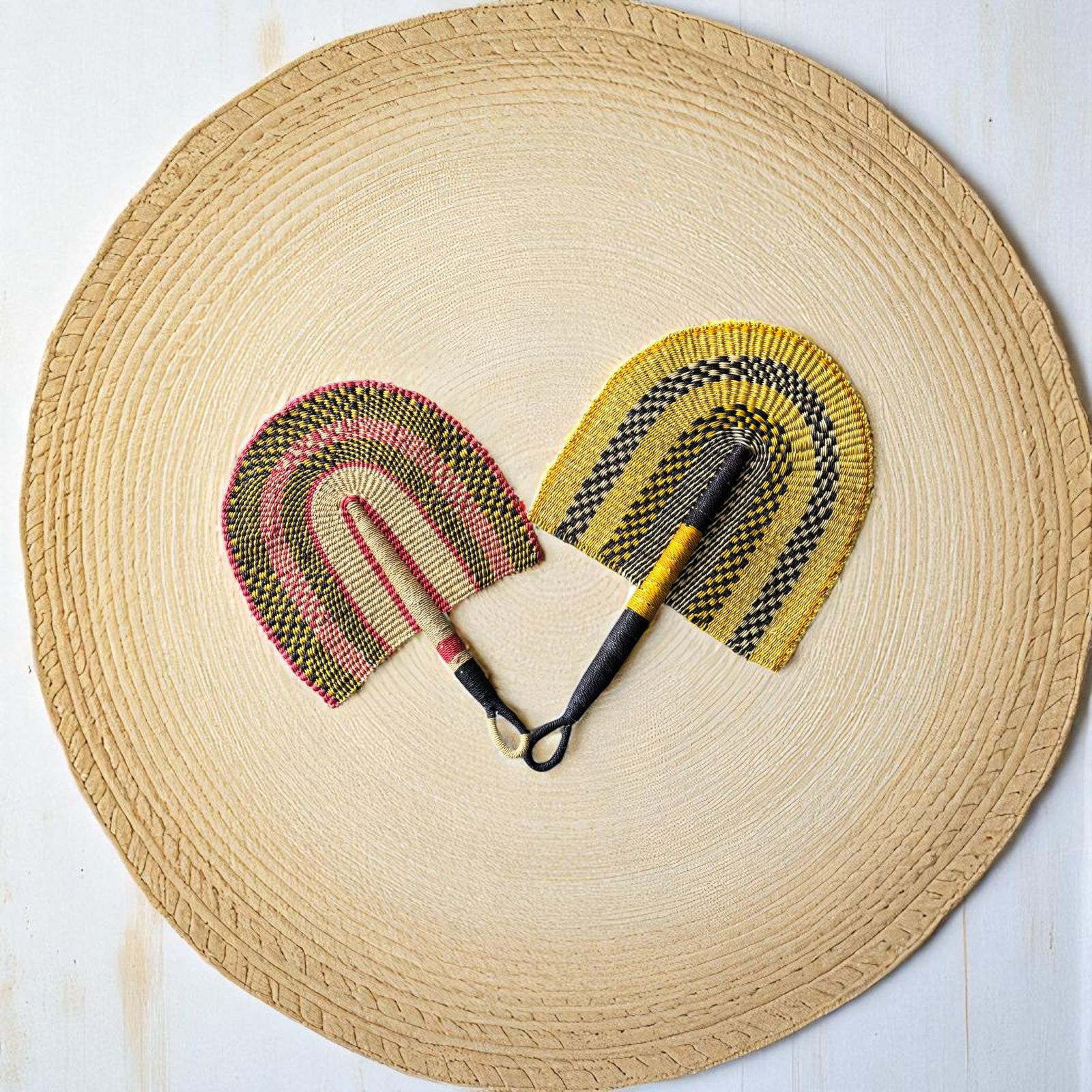 Pumzi Fan (Small) Yellow