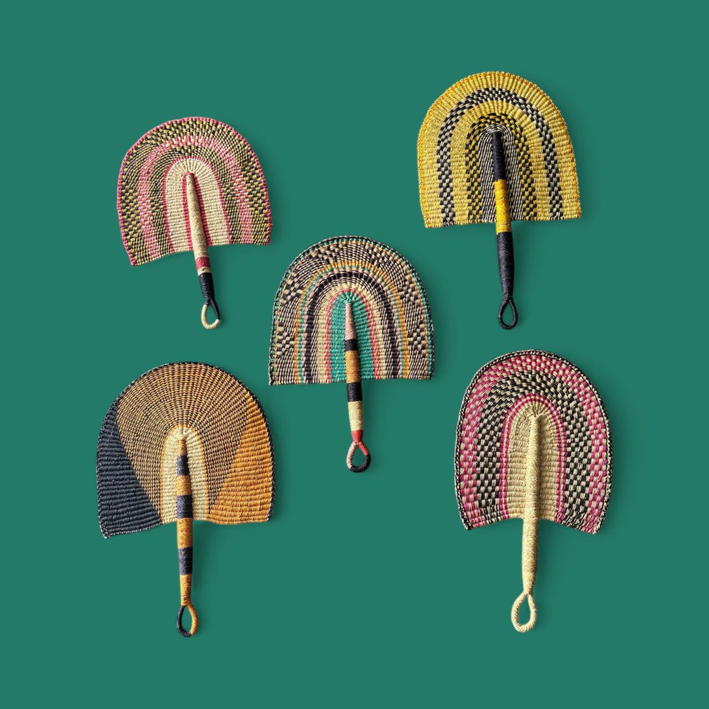 Pumzi Fan (Small) Blue