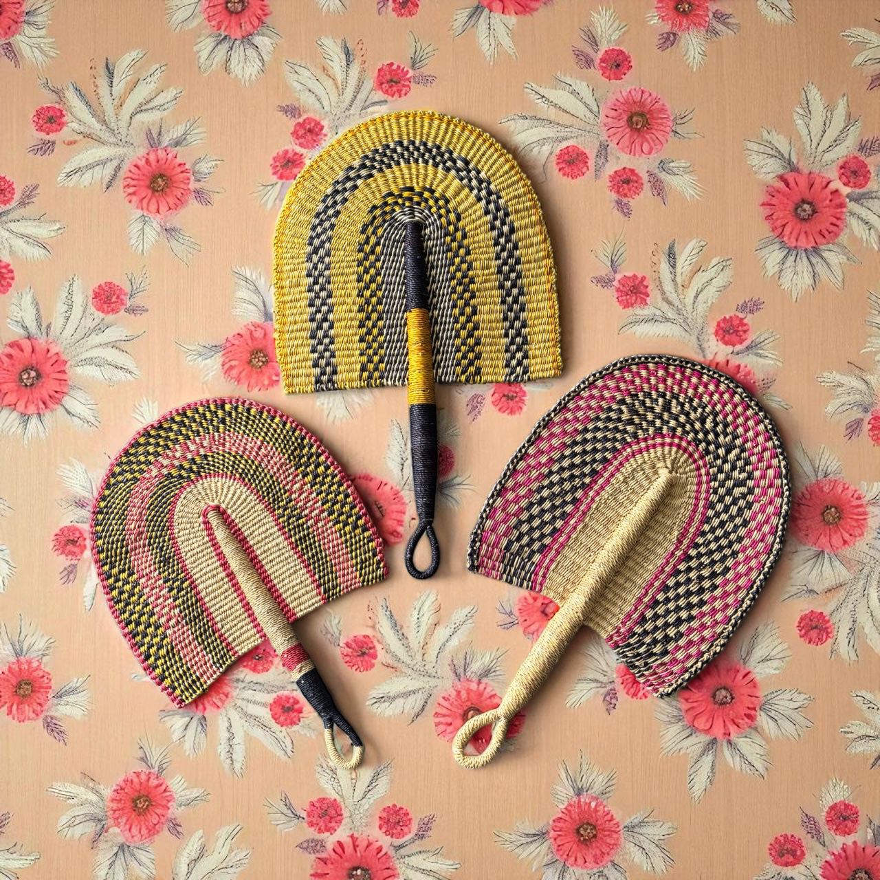 Pumzi Fan (Small) Pink