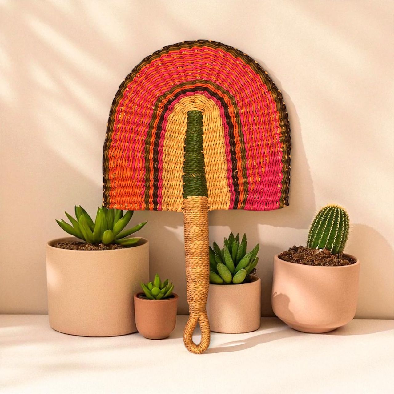 Pumzi Fan (Tiny) Pink